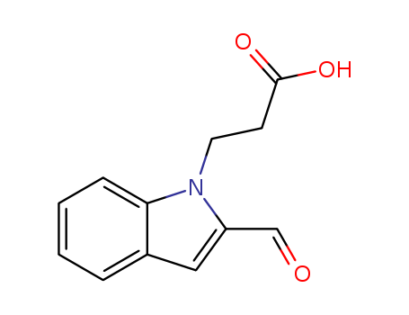 3-(2-formyl-1H-indol-1-yl)propanoic acid