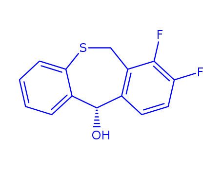 7,8-difluoro-6,11-dihydrodibenzo[b,e]thiepin-11-ol