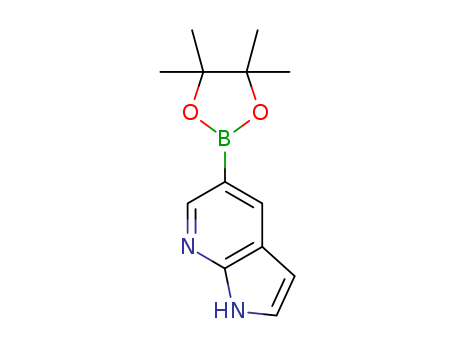 5-(4,4,5,5-Tetramethyl-[1,3,2]dioxaborolan-2-yl)-1H-pyrrolo[2,3-b]pyridine