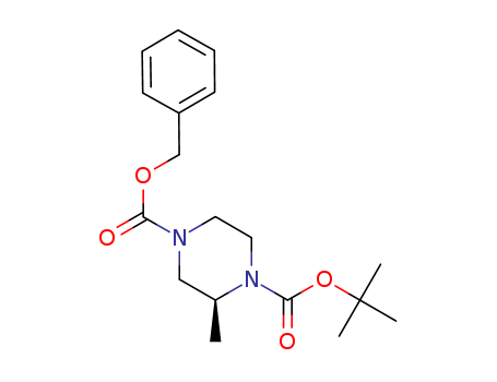 S-1-BOC-4-CBZ-2-methylpiperazine