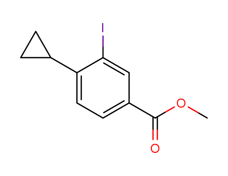 methyl 4-cyclopropyl-3-iodobenzoate