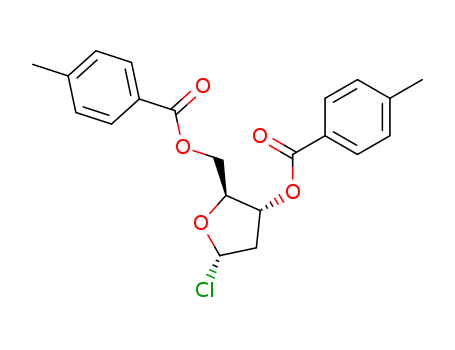 (2S,3R,5S)-5-chloro-2-(((4-methylbenzoyl)oxy)methyl)tetrahydrofuran-3-yl 4-methylbenzoate