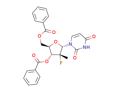 URIDINE, 2'-DEOXY-2'-FLUORO-2'-METHYL-, 3',5'-DIBENZOATE, (2'R)-