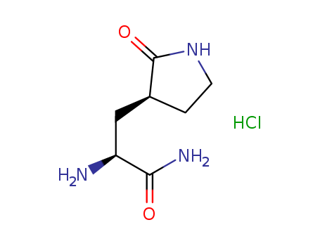 (S)-2-amino-3-((S)-2-oxopyrrolidin-3-yl)propanamide hydrochloride