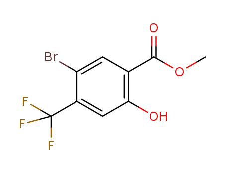 methyl 5-bromo-2-hydroxy-4-(trifluoromethyl)benzoate