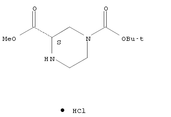 (S)-4-N-BOC-PIPERAZINE-2-CARBOXYLIC ACID METHYL ESTER-HCl