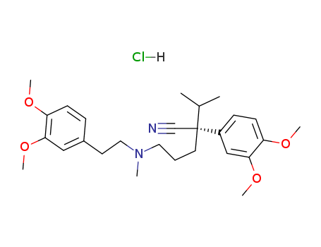 5-((3,4-dimethoxyphenethyl)(methyl)amino)-2-(3,4-dimethoxyphenyl)-2-isopropylpentanenitrile