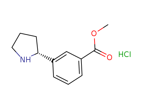 METHYL 3-[(2R)-PYRROLIDIN-2-YL]BENZOATE HCL