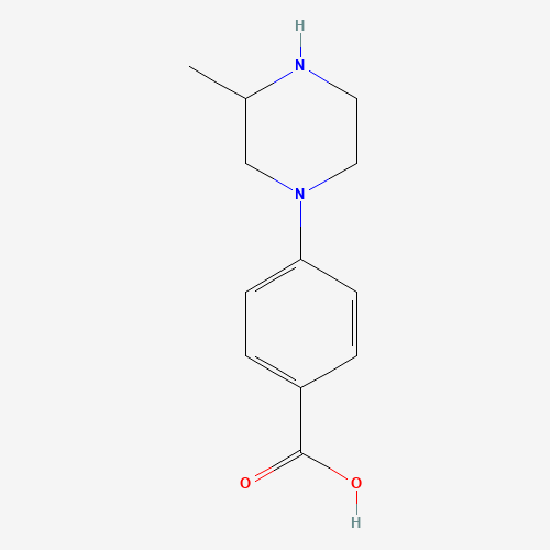 1-(4-carboxyphenyl)-3-methyl piperazine