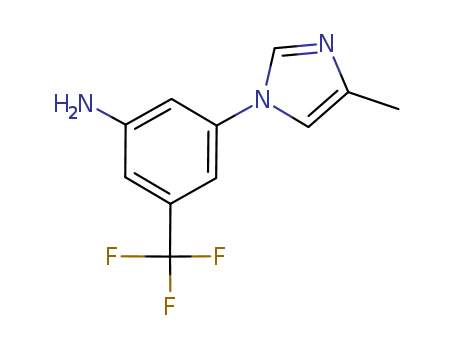 3-(4-methyl-1H-imidazol-1-yl)-5-(trifluoromethyl)aniline