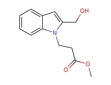 methyl 3-(2-(hydroxymethyl)-1H-indol-1-yl)propanoate