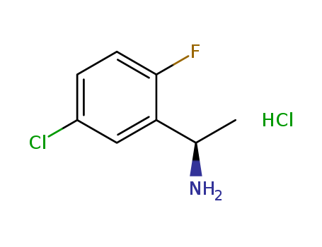 (1R)-1-(5-CHLORO-2-FLUOROPHENYL)ETHYLAMINE-HCl