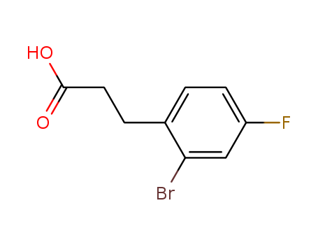 3-(2-BROMO-4-FLUORO-PHENYL)-PROPIONIC ACID