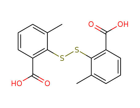 BENZOIC ACID,2,2'-DITHIOBIS[3-METHYL]-