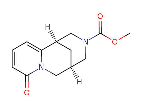 (1R,5S)-N-Methoxycarbonyl-1,2,3,4,5,6-hexahydro-1,5-methanopyrido-[1,2-a][1,5]diazocin-8-one (-)-2