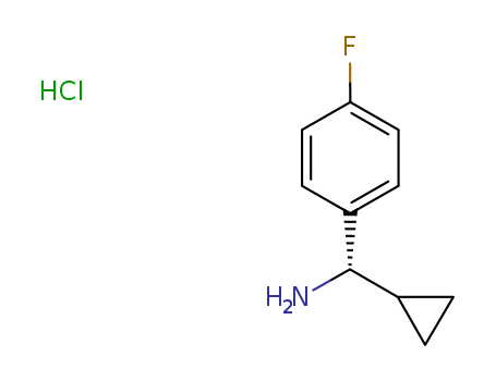 R-cyclopropyl(4-fluorophenyl)methanamine-HCl