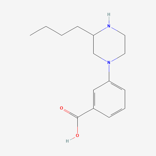 1-(3-carboxyphenyl)-3-n-butyl piperazine