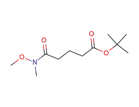 tert-butyl 5-(methoxy(methyl)amino)-5-oxopentanoate