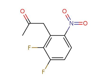 1-(2,3-difluoro-6-nitrophenyl)propan-2-one