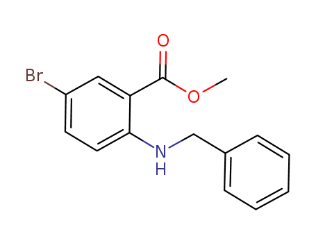 methyl 2-(benzylamino)-5-bromobenzoate