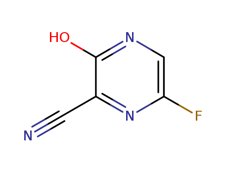 6-fluoro-3-hydroxypyrazine-2-carbonitrile