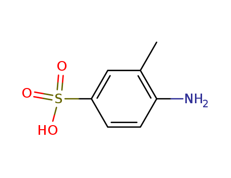 4-Amino-3-methyl-benzenesulfonic acid (OTS)
(2-AMINOTOLUENE-5-SULFONIC ACID)