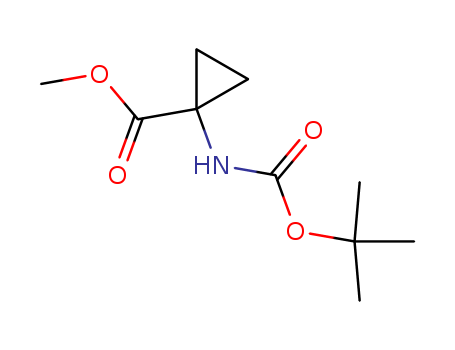 methyl 1-(tert-butoxycarbonylamino)cyclopropanecarboxylate