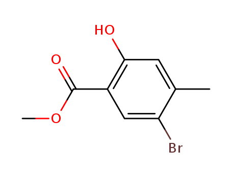 methyl 5-bromo-2-hydroxy-4-methylbenzoate