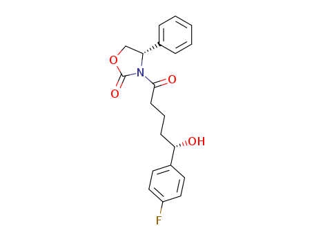 (S)-3-((S)-5-(4-fluorophenyl)-5-hydroxypentanoyl)-4-phenyloxazolidin-2-one