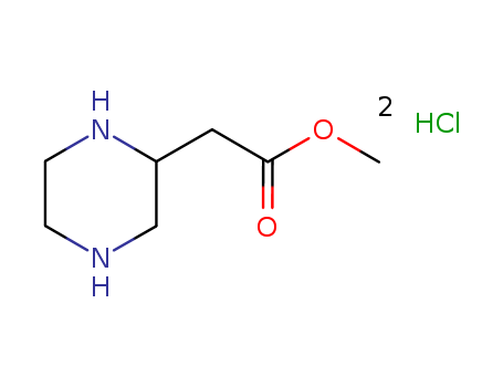 METHYL 2-PIPERAZINEACETATE 2HCL