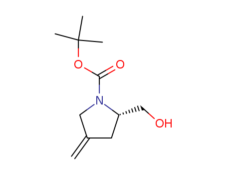 (S)-TERT-BUTYL 2-(HYDROXYMETHYL)-4-METHYLENEPYRROLIDINE-1-CARBOXYLATE