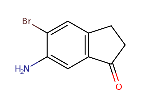 6-AMINO-5-BROMO-2,3-DIHYDRO-1H-INDEN-1-ONE