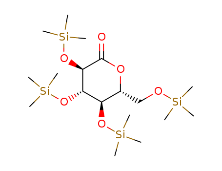 (3R,4S,5R,6R)-3,4,5-tris((trimethylsilyl)oxy)-6-(((trimethylsilyl)oxy)methyl)tetrahydro-2H-pyran-2-one