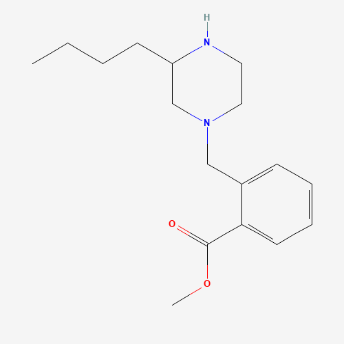 methyl 2-((3-butylpiperazin-1-yl)methyl) benzoate