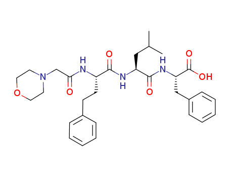 (S)-2-((S)-4-Methyl-2-((S)-2-(2-morpholinoacetamido)-4-phenylbutanamido)pentanamido)-3-phenylpropanoic acid