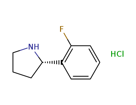 (2S)-2-(2-FLUOROPHENYL)PYRROLIDINE HCl