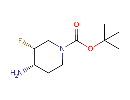 (3R,4S)-4-AMINO-3-FLUOROPIPERIDINE-1-CARBOXYLATE