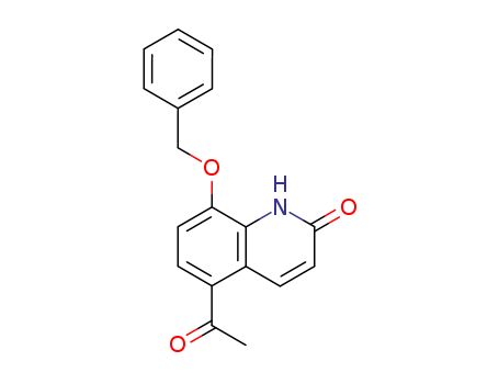 5-acetyl-8-(benzyloxy)quinolin-2(1H)-one