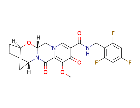 (2R,5S,13aR)-8-methoxy-7,9-dioxo-N-(2,4,6-trifluorobenzyl)-2,3,4,5,7,9,13,13a-octahydro-2,5-methanopyrido[1',2':4,5]pyrazino[2,1-b][1,3]oxazepine-10-carboxamide