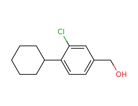 (3-chloro-4-cyclohexylphenyl)methanol