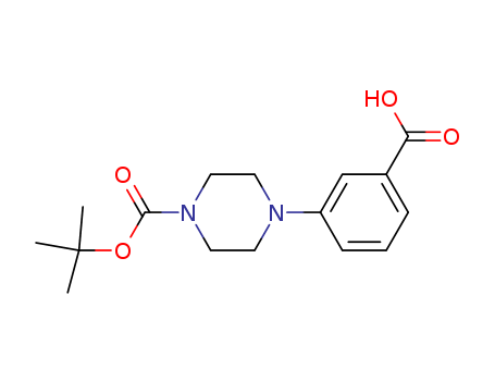 1-(3-carboxyphenyl)-4-Boc piperazine