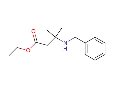 ethyl 3-(benzylamino)-3-methylbutanoate