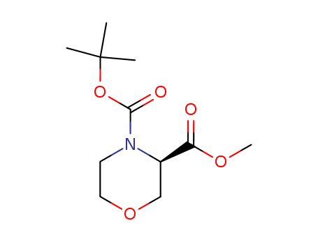 (R)-4-tert-butyl 3-methyl morpholine-3,4-dicarboxylate