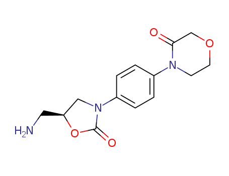 (S)-4-(4-(5-(AMINOMETHYL)-2-OXOOXAZOLIDIN-3-YL)PHENYL)MORPHOLIN-3-ONE