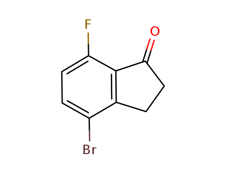 4-broMo-7-fluoro-2,3-dihydroinden-1-one