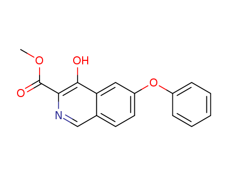 methyl 4-hydroxy-6-phenoxyisoquinoline-3-carboxylate