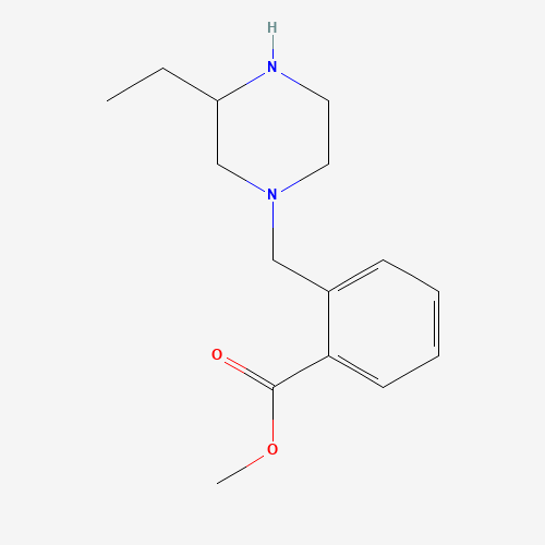 methyl 2-((3-ethylpiperazin-1-yl)methyl) benzoate