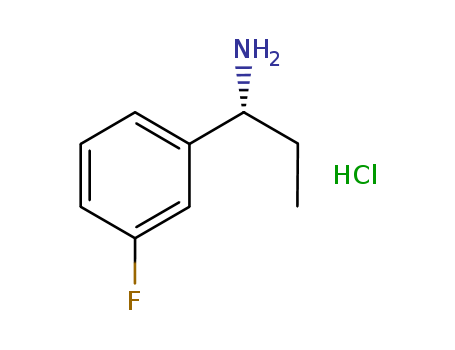 (R)-1-(3-FLUOROPHENYL)PROPAN-1-AMINE-HCl