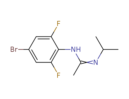 (E)-N'-(4-bromo-2,6-difluorophenyl)-N-isopropylacetimidamide