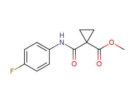 METHYL 1-[(4-FLUOROPHENYL)CARBAMOYL]CYCLOPROPANECARBOXYLATE